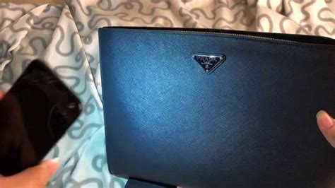 prada document holder review|Prada Document Case/clutch Review .